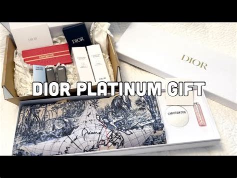 dior platinum welcome gift|Dior loyalty birthday gift.